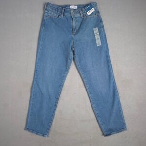 Old Navy Womens Size 6 High Rise OG Straight Ankle Jeans Blue Denim